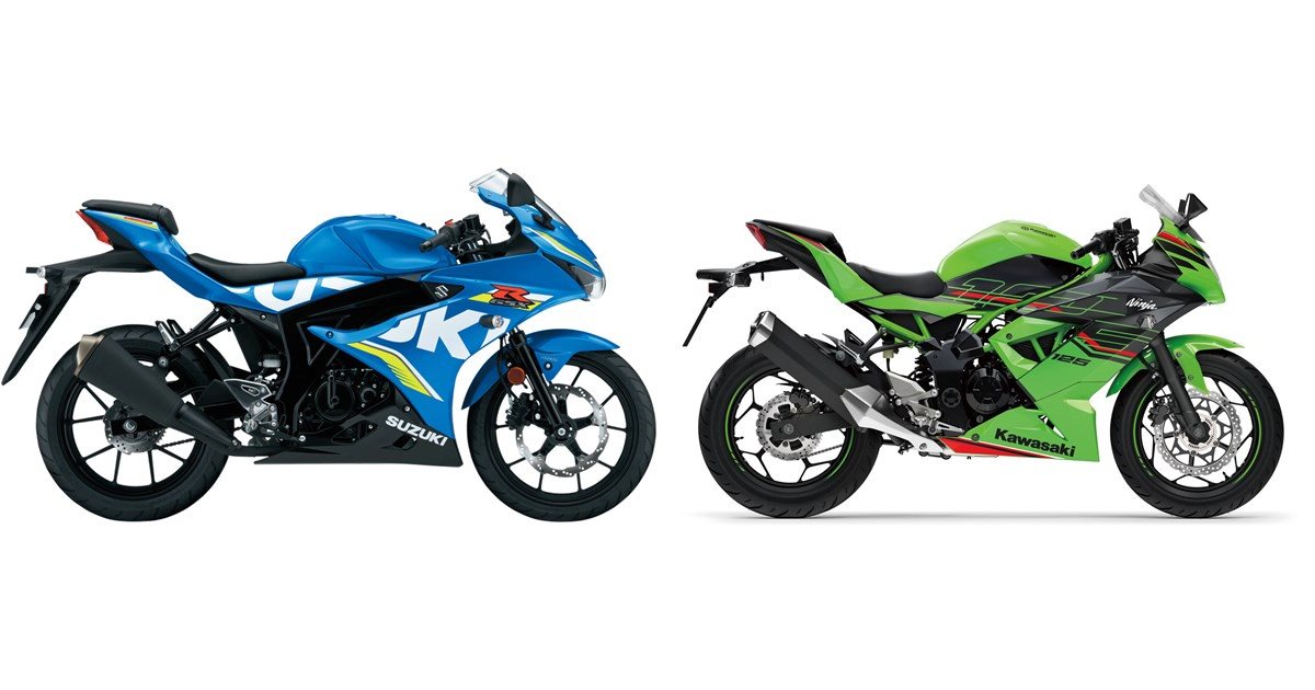 Motorrad Vergleich Suzuki Gsx R Vs Kawasaki Ninja