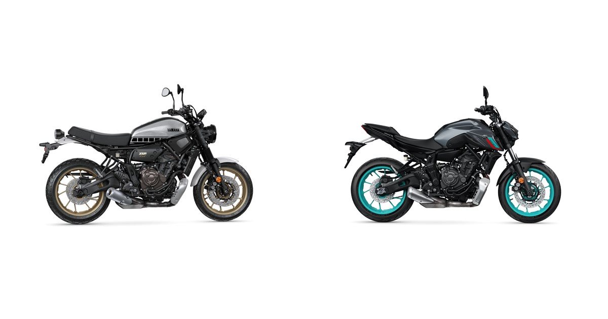 Motorrad Vergleich Yamaha Xsr Legacy Vs Yamaha Mt