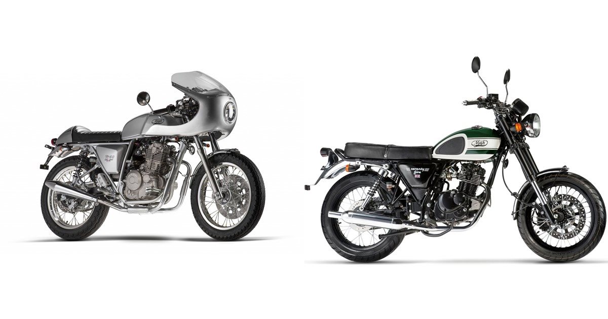 Motorrad Vergleich Mash Cafe Racer Tt Vs Mash Seventy Five