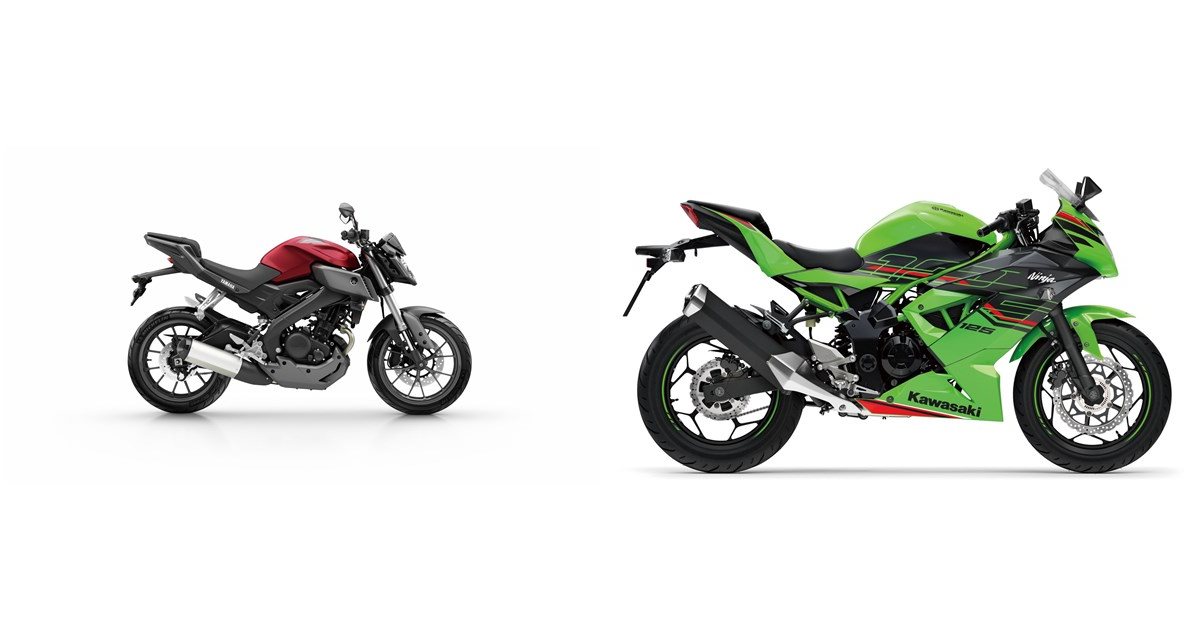 Motorrad Vergleich Yamaha Mt Vs Kawasaki Ninja