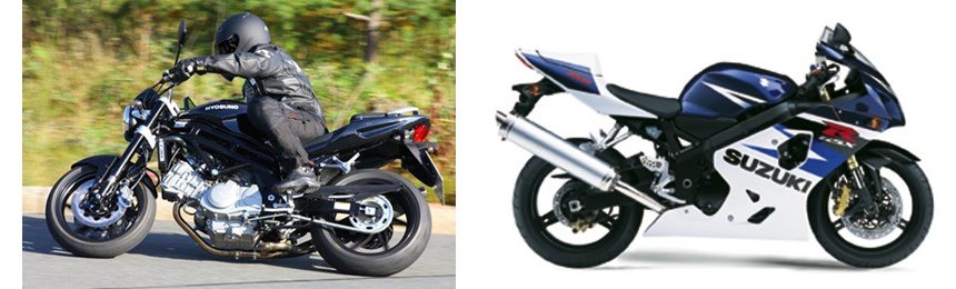 Motorrad Vergleich Hyosung Gt I Naked Se Vs Suzuki Gsx R