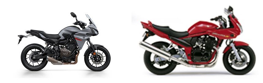 Motorrad Vergleich Yamaha Tracer Vs Suzuki Bandit S