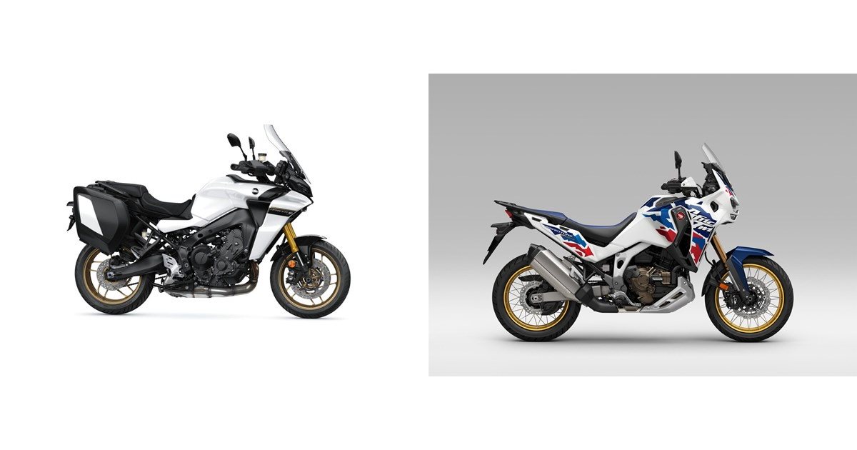 Motorrad Vergleich Yamaha Tracer Gt Vs Honda Crf L Africa