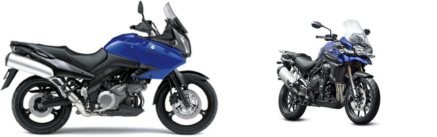 Motorrad Vergleich Suzuki V Strom 1000 2007 Vs Triumph Tiger Explorer 2013