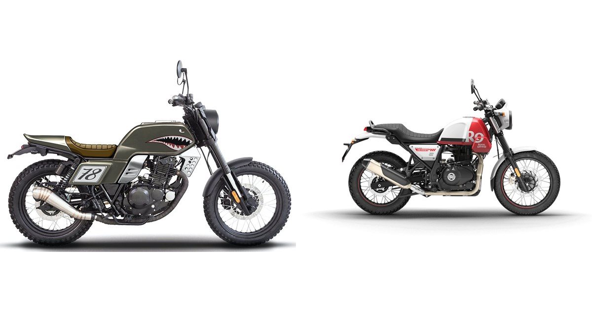 Motorrad Vergleich Brixton Felsberg 250 2022 Vs Royal Enfield Scram