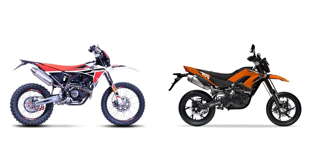 Motorrad Vergleich Fantic Xef Performance Vs Ksr Moto Tw