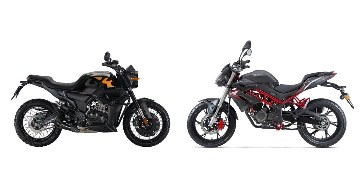 Motorrad Vergleich Zontes Gk Vs Benelli Bn