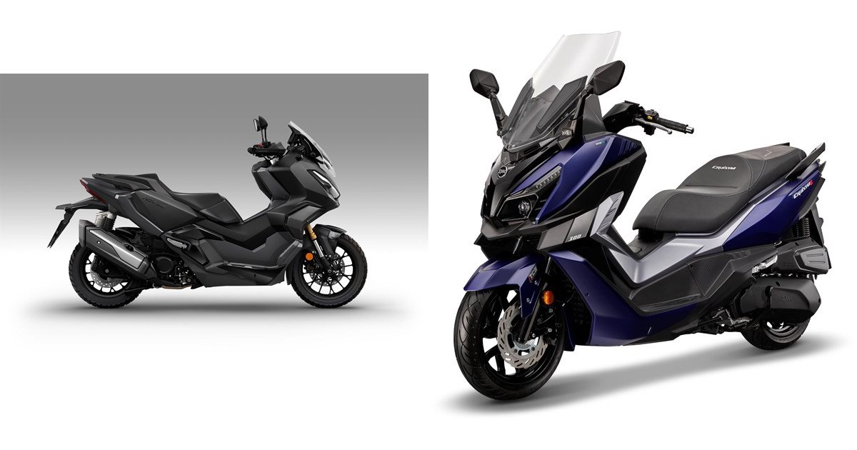 Motorrad Vergleich Honda Adv Vs Sym Cruisym