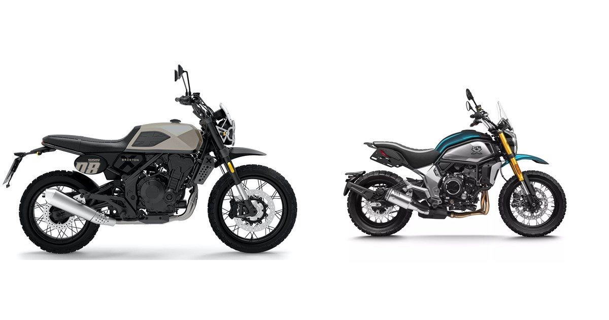 Motorrad Vergleich Brixton Crossfire 500XC 2022 Vs CFMOTO 700CL X