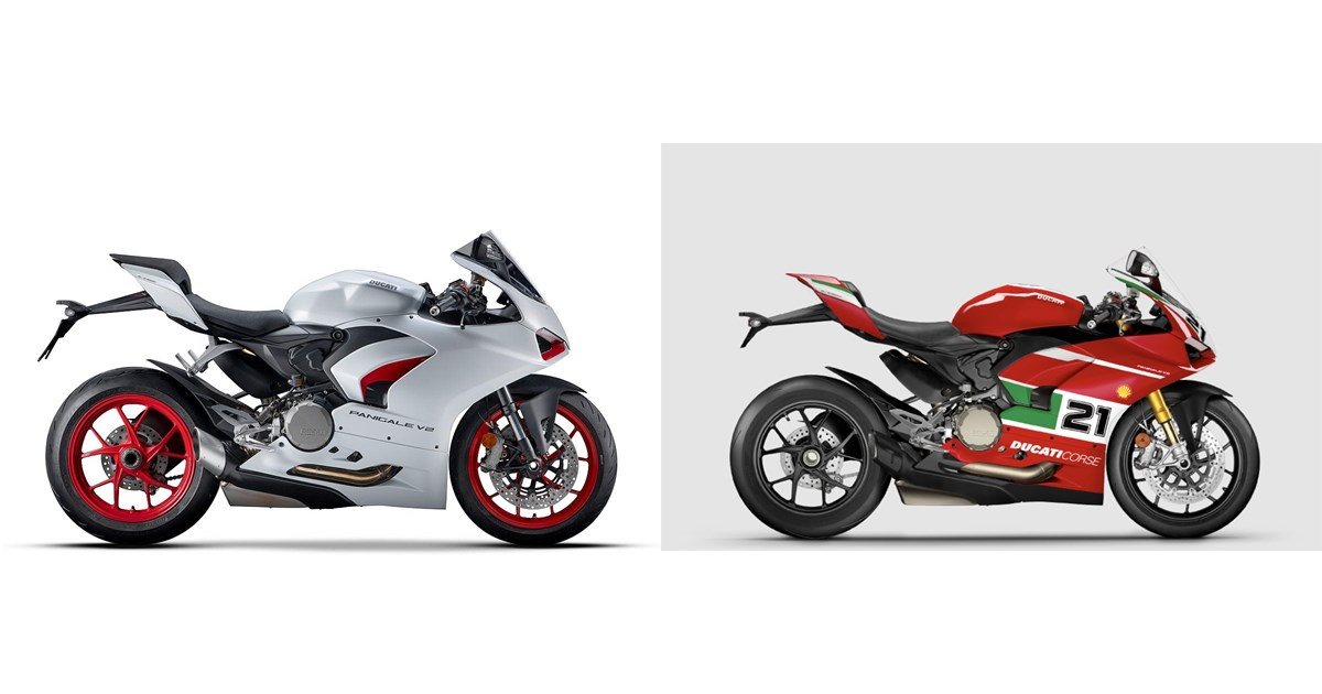 Motorrad Vergleich Ducati Panigale V2 2023 Vs Ducati Panigale V2