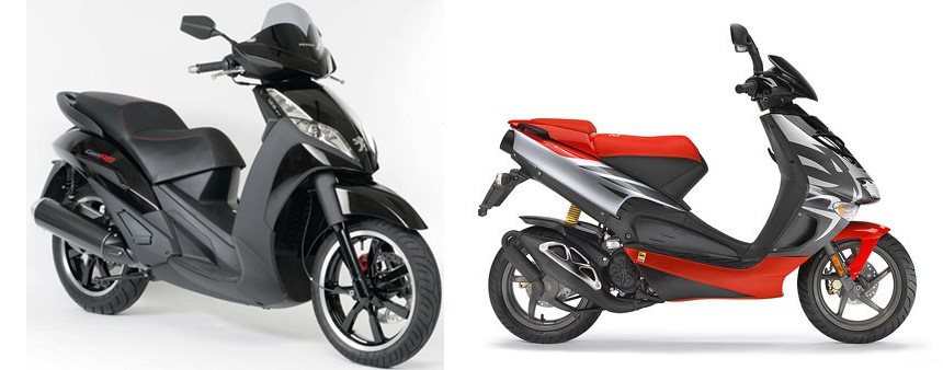 Motorrad Vergleich Peugeot Geopolis Rs Vs Aprilia Sr