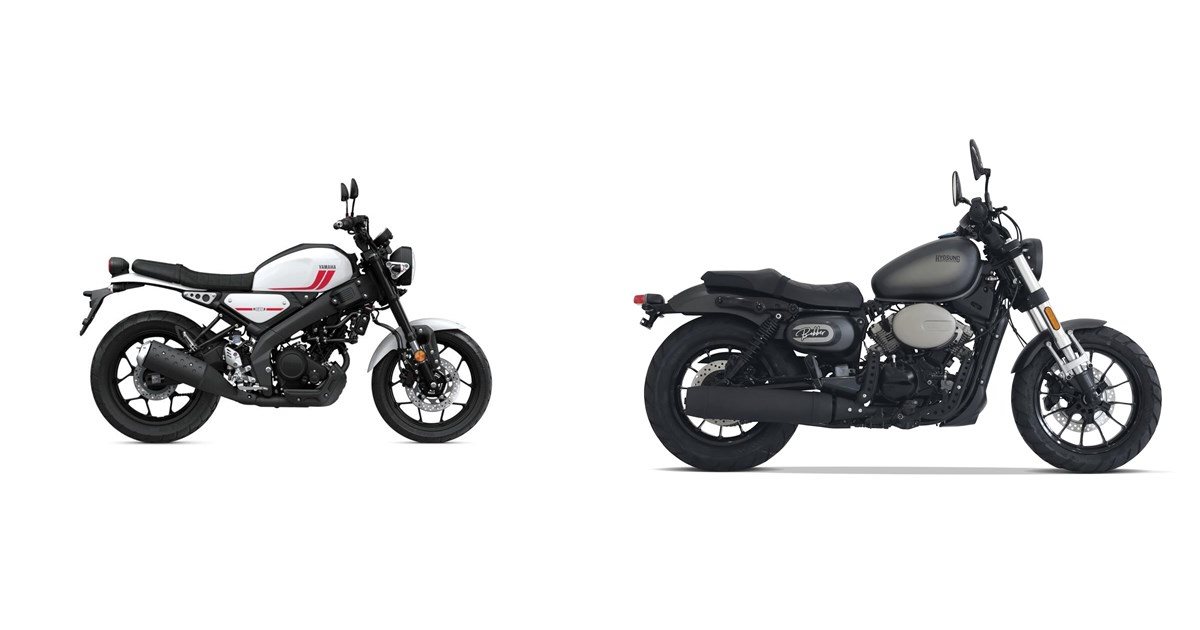 Motorrad Vergleich Yamaha XSR125 2024 Vs Hyosung GV 125i S Aquila EVO