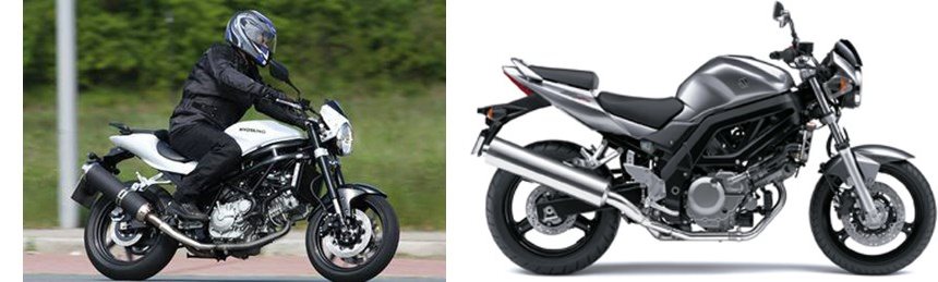 Motorrad Vergleich Hyosung GT 650 Naked II 2011 Vs Suzuki SV 650 2008