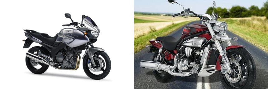 Motorrad Vergleich Yamaha Tdm Vs Hyosung Aquila Gv I