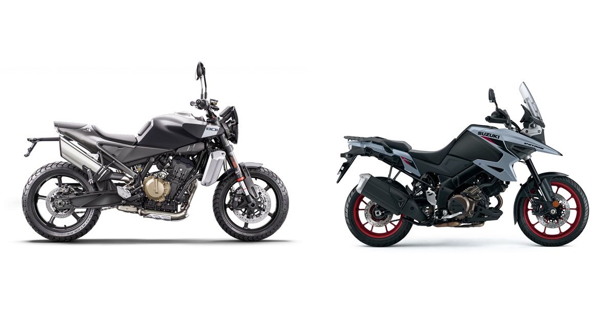 Motorrad Vergleich Husqvarna Svartpilen Vs Suzuki V Strom