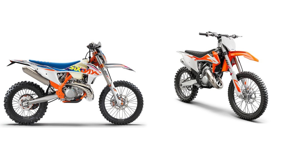 Motorrad Vergleich Ktm Exc Tpi Sixdays Vs Ktm Sx