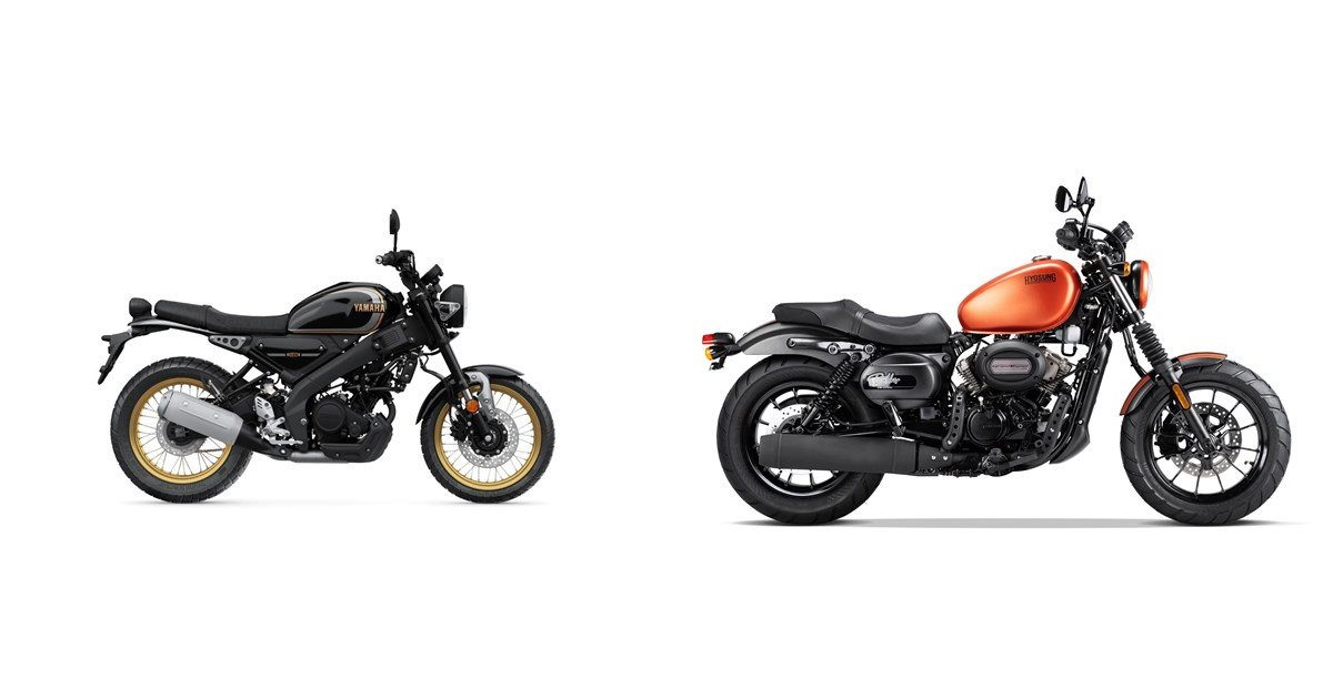 Motorrad Vergleich Yamaha Xsr Legacy Vs Hyosung Gv S