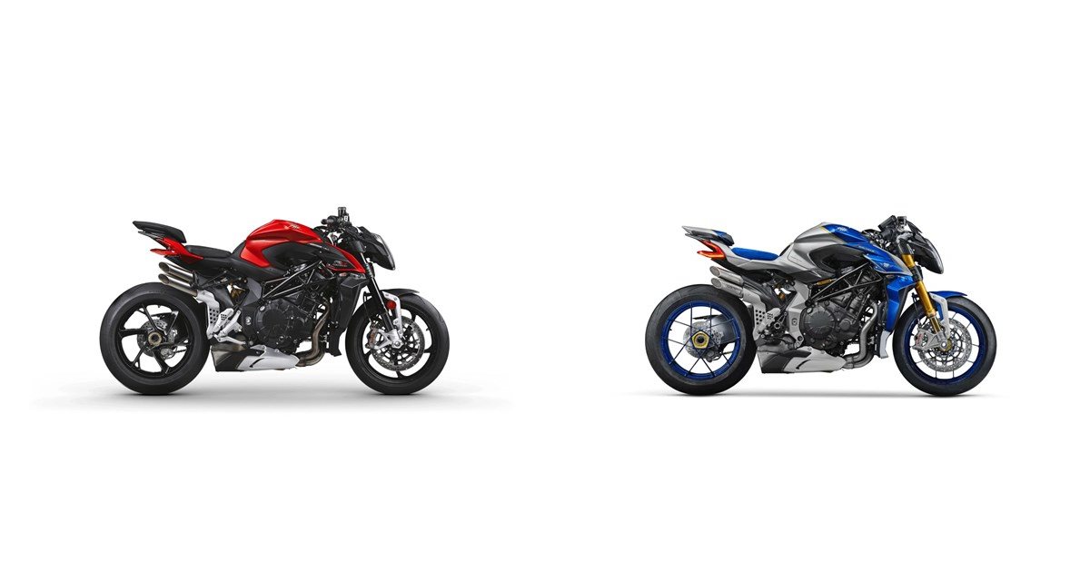 Motorrad Vergleich Mv Agusta Brutale Rs Vs Mv Agusta Brutale