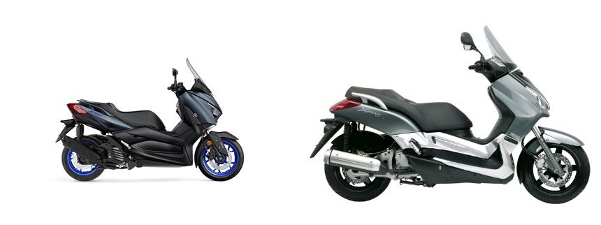 Motorrad Vergleich Yamaha Xmax Vs Yamaha X Max