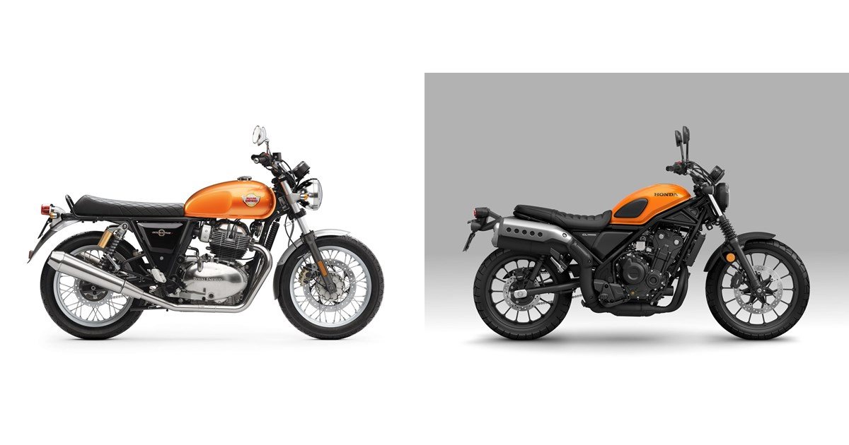 Motorrad Vergleich Royal Enfield Interceptor 650 2020 Vs Honda CL500 2023