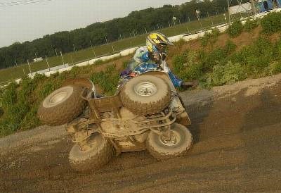 Mächtiges Quad-Race