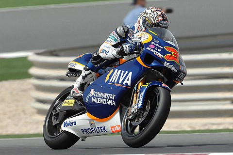 250cc - 2. Qualifying: De Angelis - im Trockenen wie im Regen