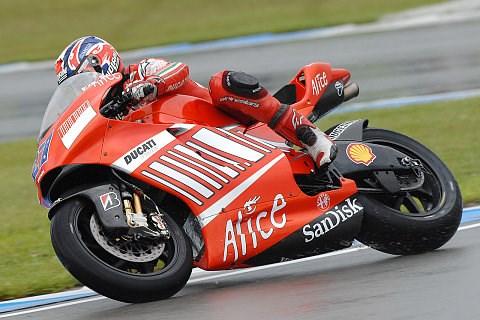 Casey Stoner nach dem Qualifying: Enttäuscht aber selbstbewusst