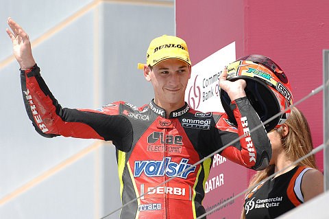 1. Qualifying 125cc: Pesek lässt die Fans jubeln