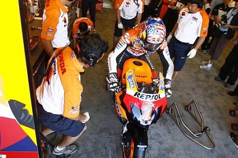 Hayden plant bereits für 2008: Testteile auch am Rennwochenende