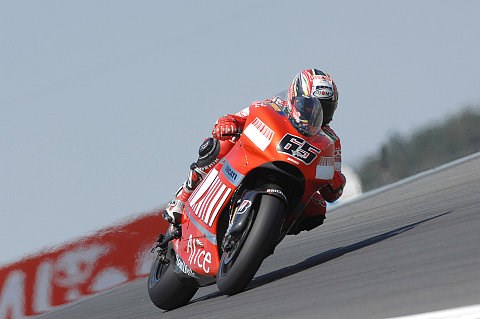 Harmonie bei Ducati: Sogar Capirossi war glücklich