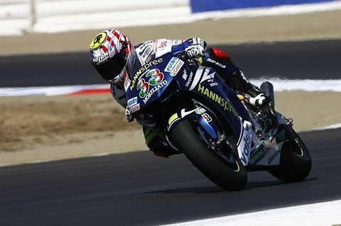 1. Training MotoGP: Melandri ist wieder da