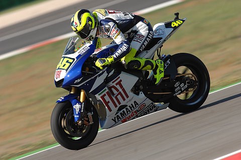 Rossi nach dem Ausfall: Mussten den neuen Motor riskieren