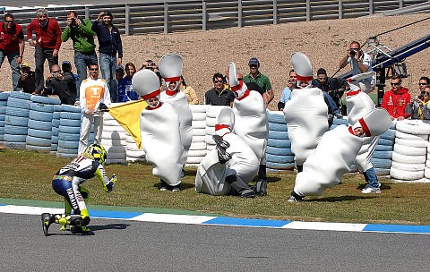 Rossi sorgt sich um die Show: Ein bisschen langweilig