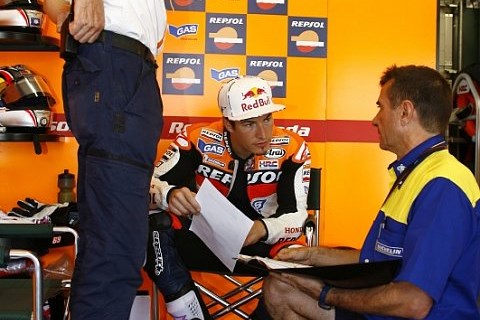 Nicht viel los bei Repsol Honda: Der Standard in der Routine