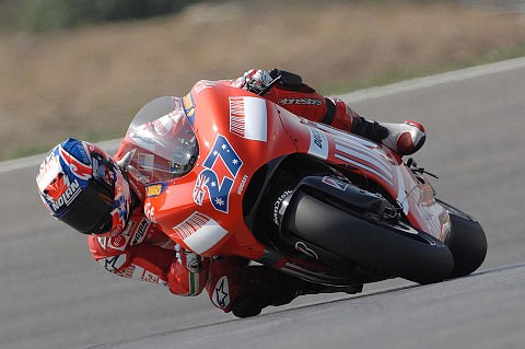 Stoner bleibt zufrieden: Für das Rennen sieht es gut aus