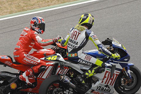 Rossi lobt Stoner: In seinen Augen noch besser