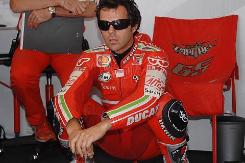 Capirossi ist unglücklich: Die Harmonie ist nicht am Höhepunkt