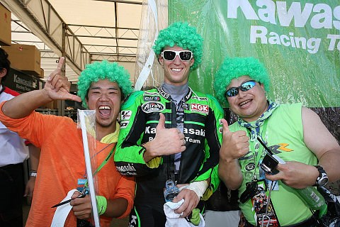 Feierlaune bei Kawasaki: Nur ein Sieg wäre besser