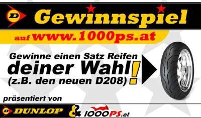 Dunlop & 1000PS.at Gewinnspiel!