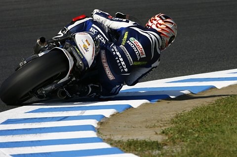 Geteiltes Gresini Honda Team: Nur Melandri war glücklich