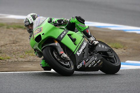 Kawasaki zufrieden: Das Bike fühlt sich gut an