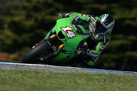 2. Training MotoGP: De Puniet mit hauchdünnem Vorsprung