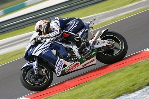 Melandri glücklich: Wie ein Sieg