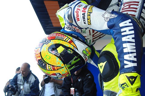 Warm-up MotoGP: Rossi fuhr - Stoner holte Bestzeit