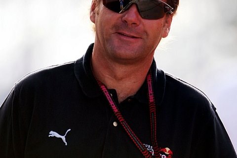 Auch Gerhard Berger testet am Montag: Kawasaki, Honda und Ducati