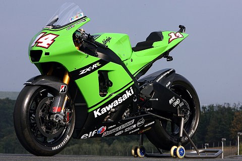 Ranseder auf der Kawasaki: Wahnsinn