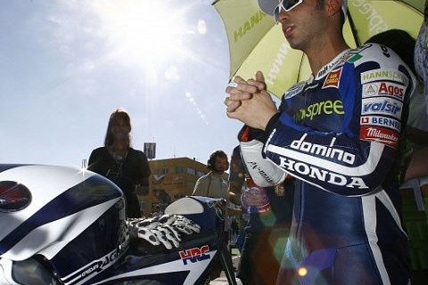 Erster Tag bei Ducati: Melandri fühlt sich wohl