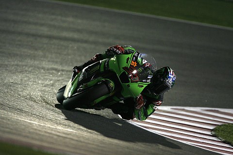 Nur eine Kawasaki lief: Hopkins' Pace und Wests Frust