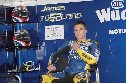 James Toseland: Krank und gute Laune