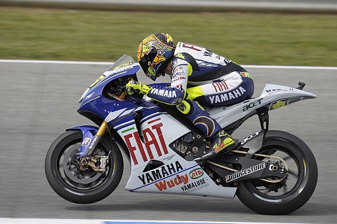 Rossi trauert um Reihe eins: Die Elektronik wollte nicht